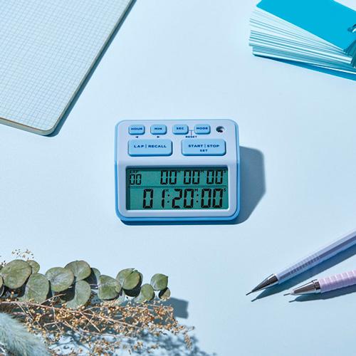 キングジム 学習タイマー「ルラップ」 LLT10-LB ライトブルー |  | 02