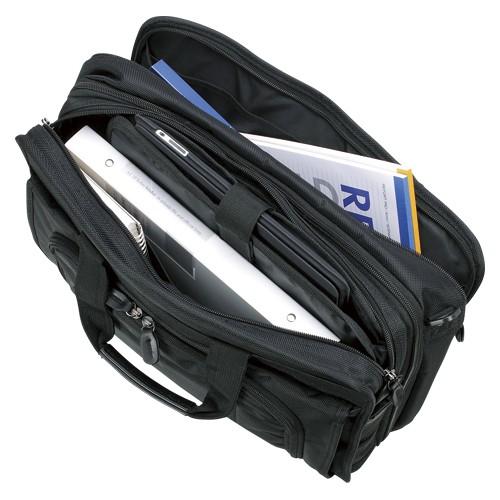 クラウン 多機能ビジネスバッグ CR-BB730-B 1個 : イーヅカ - 通販