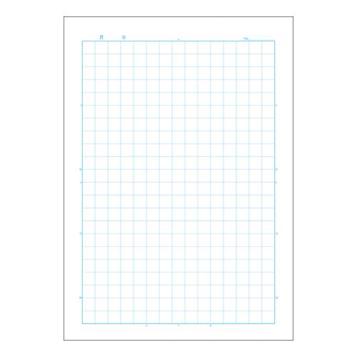 日本ノート（キョクトウ） スクールラインプラス 10mm方眼罫 ブルー LSP10B |  | 01