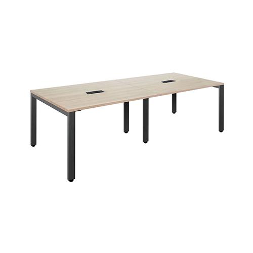 カグクロ フリーアドレス用テーブル W2400 ウッド FAD-2412-WG | 