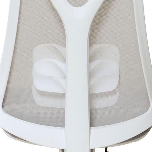 弘益 オフィスチェア メッシュ張り 肘あり グレー CKH33WGR |  | 01