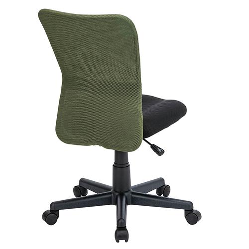 ナカバヤシ フィットメッシュチェア 肘なし オリーブ CNN-007VG |  | 01