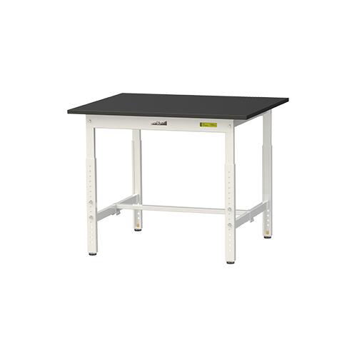 山金 実験用 ラボテーブル ケミテクト 天板高さ調整 SLKA-975-BKW | 