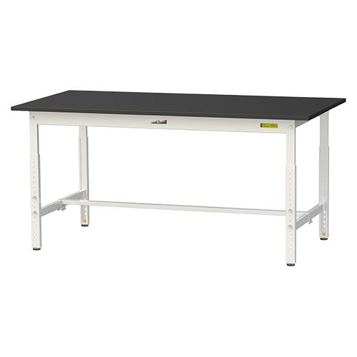 山金 実験用 ラボテーブルケミテクト天板高さ調整 SLKA-1575-BKW | 