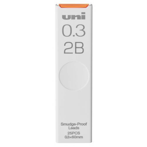 三菱鉛筆 シャープ芯ユニ03 2B ULS03252B 1Ｐ． | 