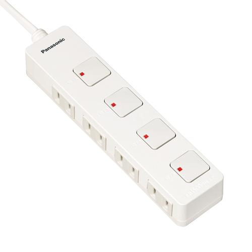 パナソニック ザタップＺ 4個口 WHS2524WP 1個 | 