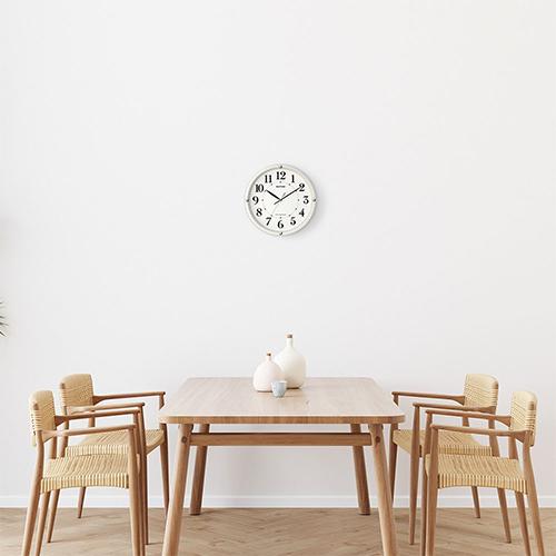 リズム 掛時計 フィットウェーブ 568 電波時計 8MY568SR03 |  | 01