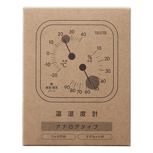 タニタ 温湿度計 ブラウンウッド TT-590-BR |  | 01