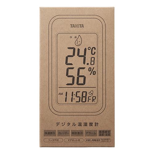 タニタ デジタル温湿度計 ホワイトウッド TT-592-WH |  | 01