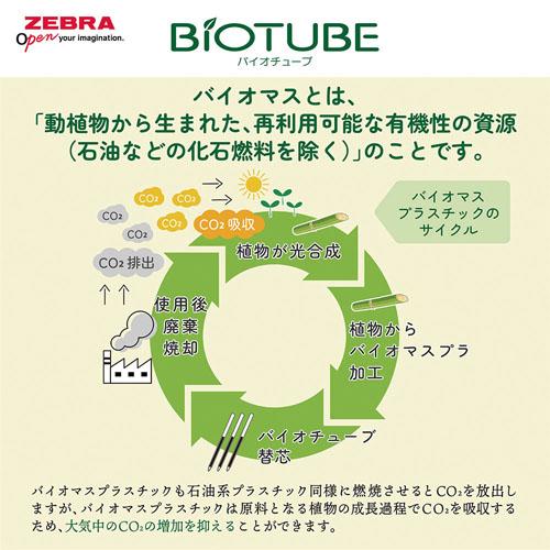 ゼブラ バイオチューブ搭載 サラサクリップ 軸色アースブルー インク色黒 BI-JJ15-EB |  | 02