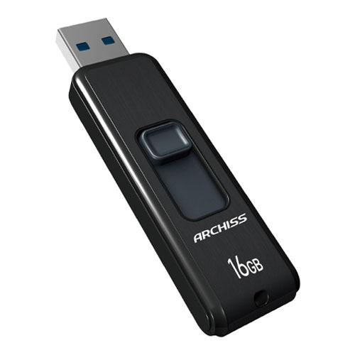 アーキサイト USB 3.2 フラッシュメモリ 16ＧＢ AS-016GU3-PSB |  | 03