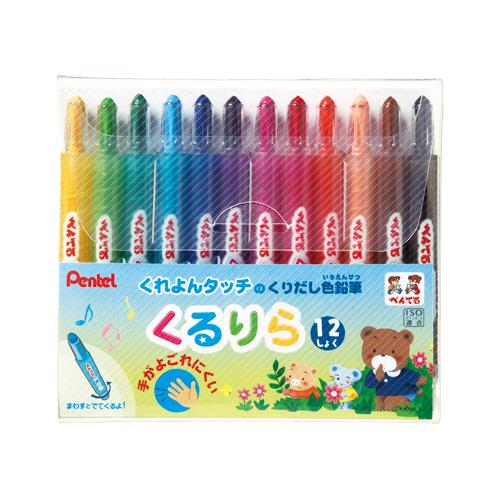 ぺんてる くるりら 12色セット GTW-12 1ＳＴ | 