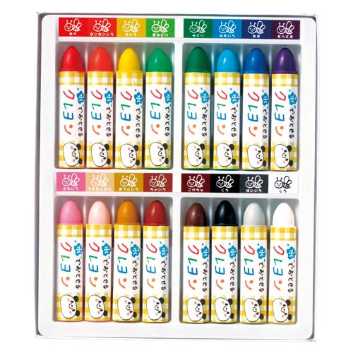 サクラクレパス 水でおとせるクレヨン 16色 WYL16 1個 |  | 01