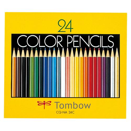 トンボ鉛筆 色鉛筆 紙箱24色ＮＡ CQ-NA24C 1ＳＴ | 