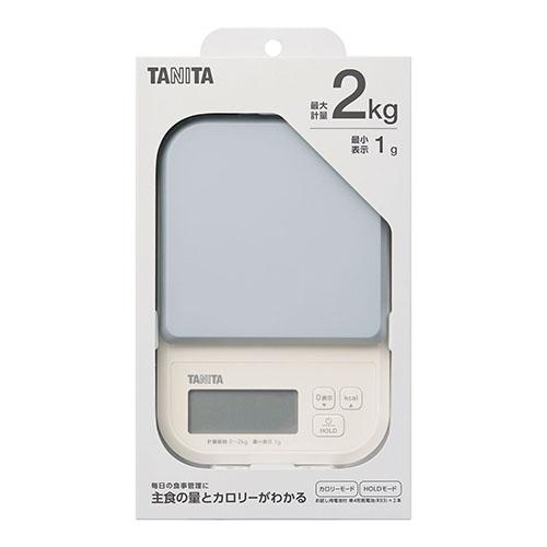 タニタ デジタルクッキングスケール ブルー KJ-220-BL |  | 01