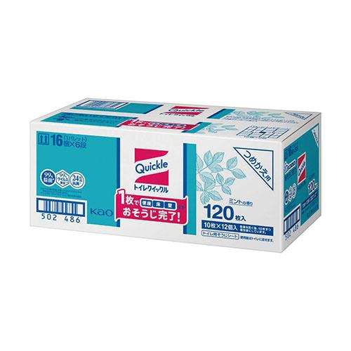 花王 トイレクイックル つめかえ用120枚 760654 | 