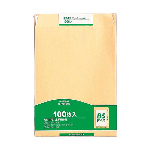 マルアイ クラフト封筒 角4 85ｇ 100枚入 PK-148 1Ｐ． | 