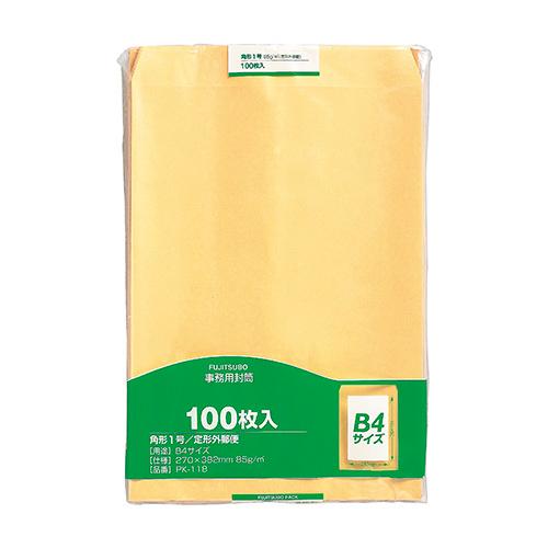 マルアイ クラフト封筒 角1 85ｇ 100枚入 PK-118 | 