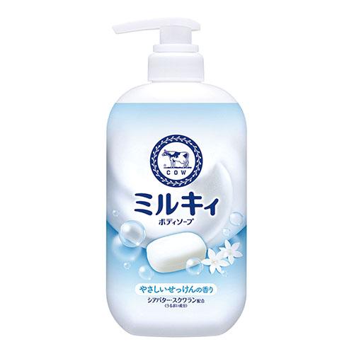 牛乳石鹸 ミルキィボディソープ せっけんの香り 本体 422607 | 