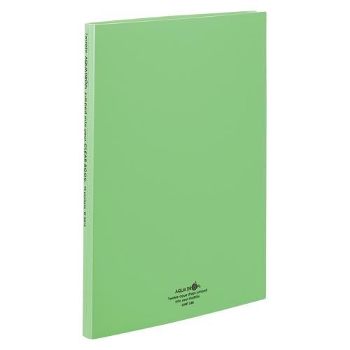 リヒトラブ クリヤーブツク A4 15P 黄緑 N-5015-6 1冊 | 