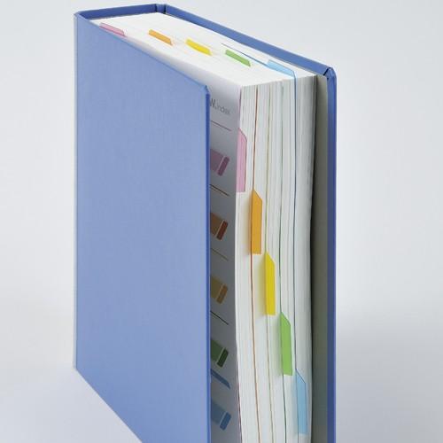 ビュートン ダブルインデックス 6色6山1組 A4 IDX-A4-6Y 1Ｐ． |  | 01