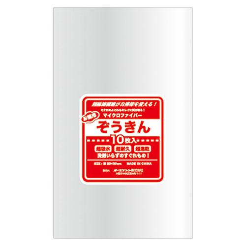 オーミケンシ マイクロファイバー雑巾 10枚入り 1001 |  | 02