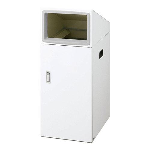 山崎産業 リサイクルボックス 角穴投入口ホワイト YW-517L-ID | 