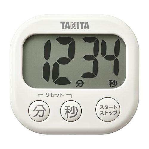 タニタ 抗菌でか見えタイマー アイボリー TD-429-IV | 