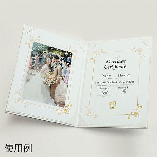 コレクト 調印・証書ホルダー（ＶＰ） Ａ4判 白 F-644-WH |  | 01