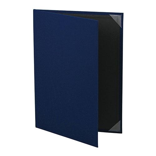 セキセイ 証書ホルダー Ａ4 ブルー SH-2236-10 | 