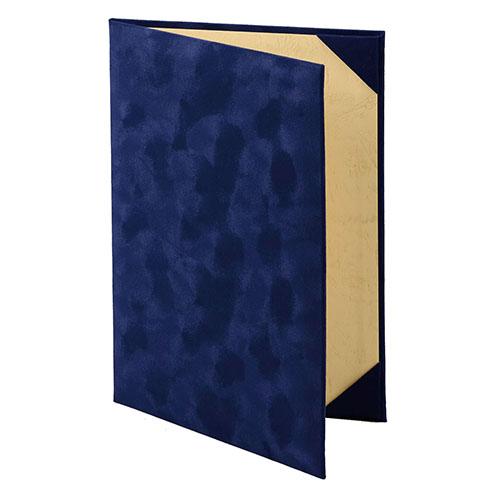 美濃商会 証書ファイル 植毛 紺 Aタイプ 8282-01 |  | 03