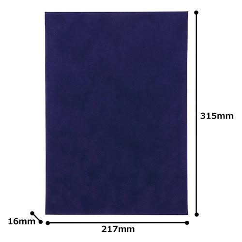 美濃商会 証書ファイル 植毛 紺 Bタイプ 8282-02 |  | 01