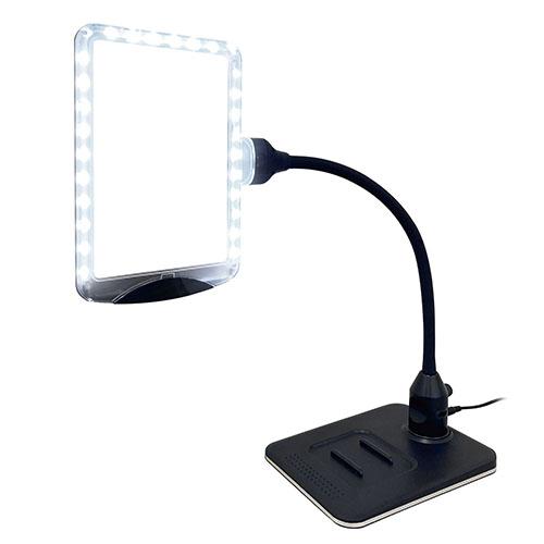 共栄プラスチック ＬＥＤスタンドライトルーペ SR-75C-BL |  | 02