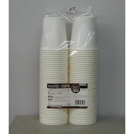 サンナップ ホワイトカップ205ＭＬ7オンス 80個 C2080AA 1Ｐ． | 