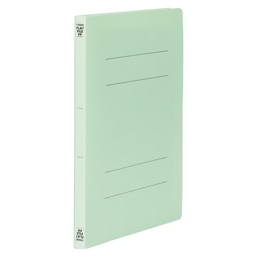 クラウン ＰＰフラットファイル A4S緑 CR-FPA4S-GX10 10冊入 | 