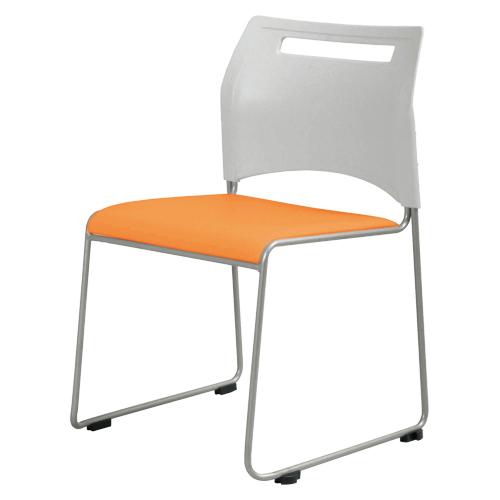 弘益 スフィーダミーティングチェア オレンジ SFIDA(OR) 4脚 | 