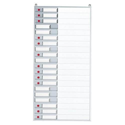 クラウン 行動表示板 20名用 CR-NF23K-SW 1台 | 