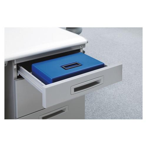 アイリスオーヤマ 手提げ金庫Ａ5スリム ブルー SBX-A5S 1台 |  | 01