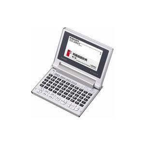 カシオ コンパクト電子辞書 シルバー XD-C100J 1台 | 