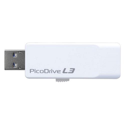 グリーンハウス USB3.0メモリー ピコドライブ8GB GH-UF3LA8G-WH 1個 | 