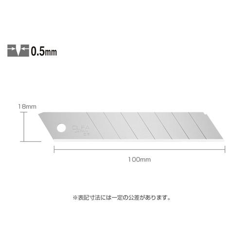 オルファ レフティ替刃（大）10枚入プラケース LBL10K 1個 | 