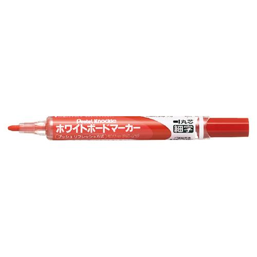 ぺんてる ＹEＳ ノックル 細字 赤 EMWLS-B 1本 | 