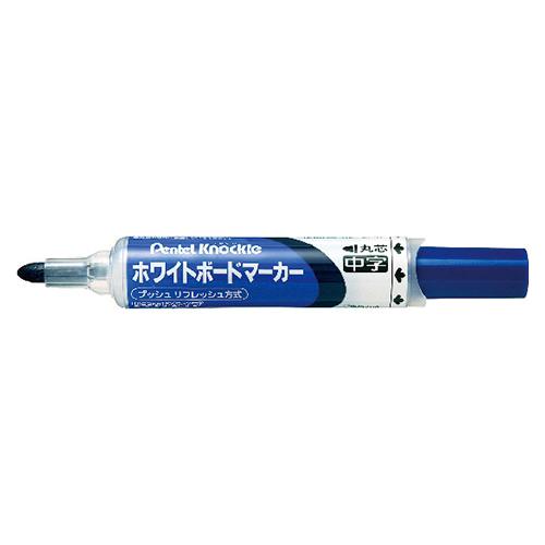 ぺんてる ＹEＳ ノックル 丸 中字 青 EMWLM-C 1本 | 