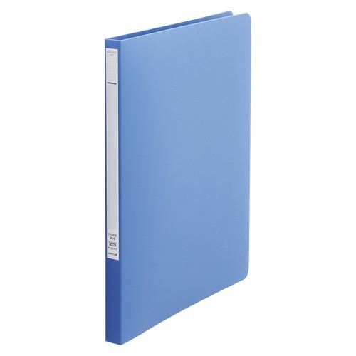 リヒトラブ パンチレスファイルB5 藍 F-342-9 1冊 | 