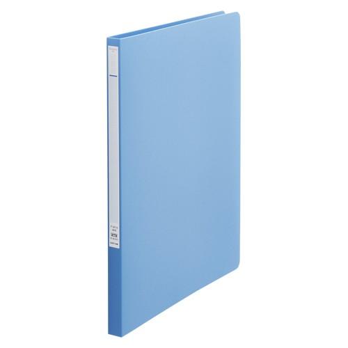 リヒトラブ パンチレスファイルA4 青 F-347-8 1冊 | 