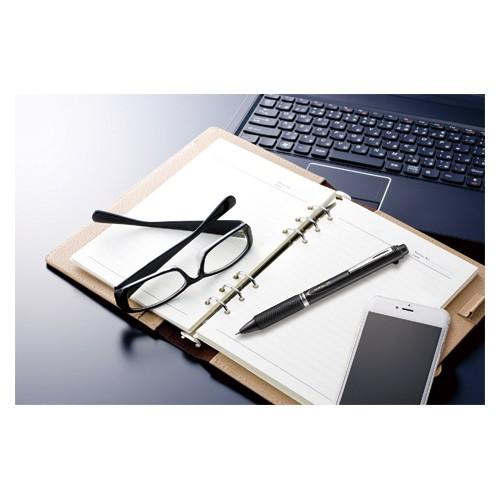 ぺんてる エナージェル3色BＰ05バラ ホワイト軸 BLC35W 1本 |  | 02