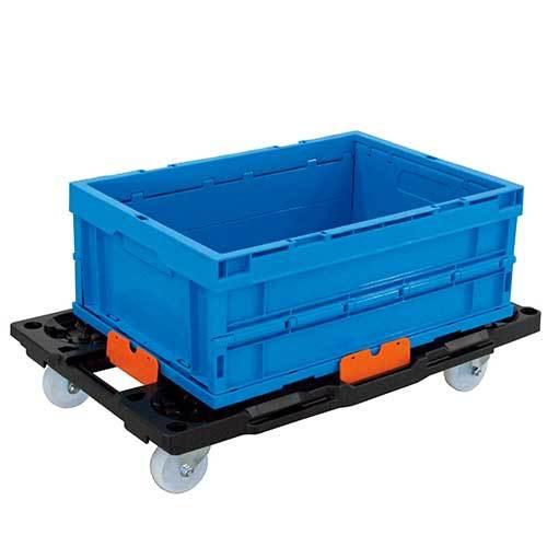 ナンシン 樹脂縦横連結段積みドーリー PD-427-3SN 1台 |  | 01