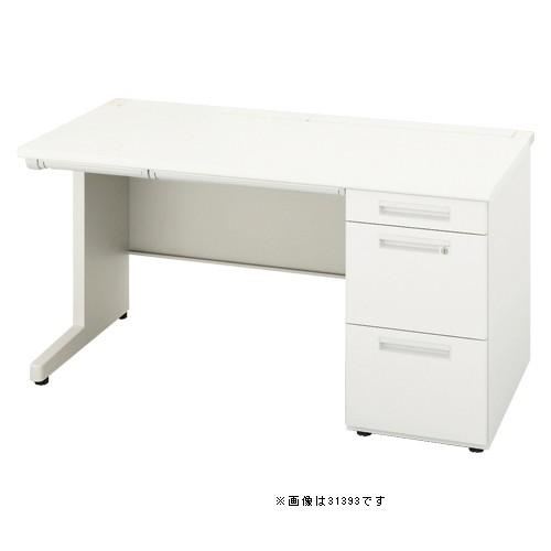 ナイキ 片袖デスク 幅1100×奥700×高720mm XEHH117G-WH 1台
