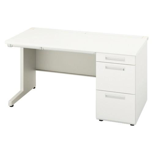 ナイキ 片袖デスク 幅1400×奥700×高720mm XEHH147G-WH 1台 | 