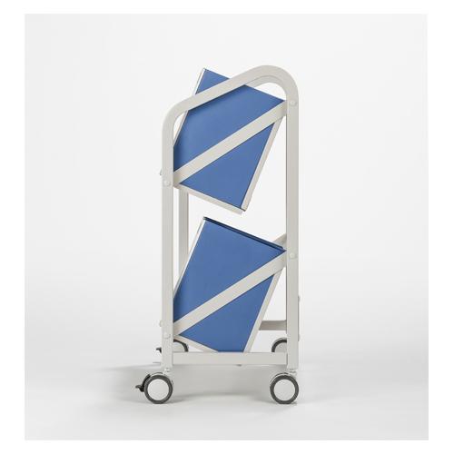 クラウン ファイルサポートワゴン（2段タイプ） CR-FSW280-W 1台 |  | 02